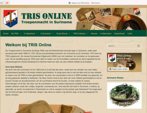 Vernieuwing Website TRIS Online